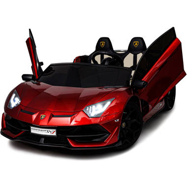 Lamborghini 12v deals ride on car